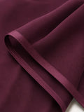 Burgundy Chiffon Veil