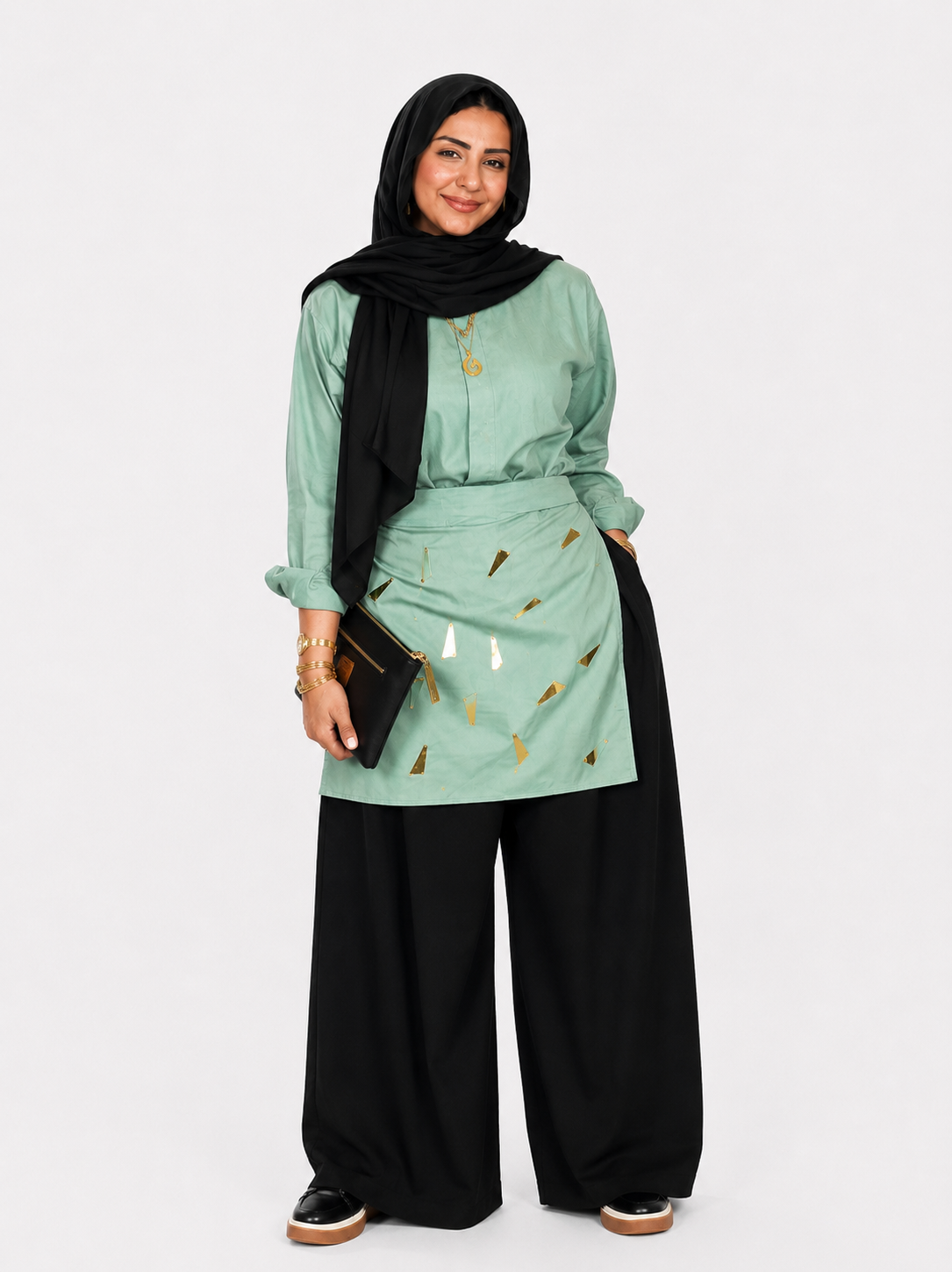 Mint Bloom Top
