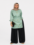Mint Bloom Top