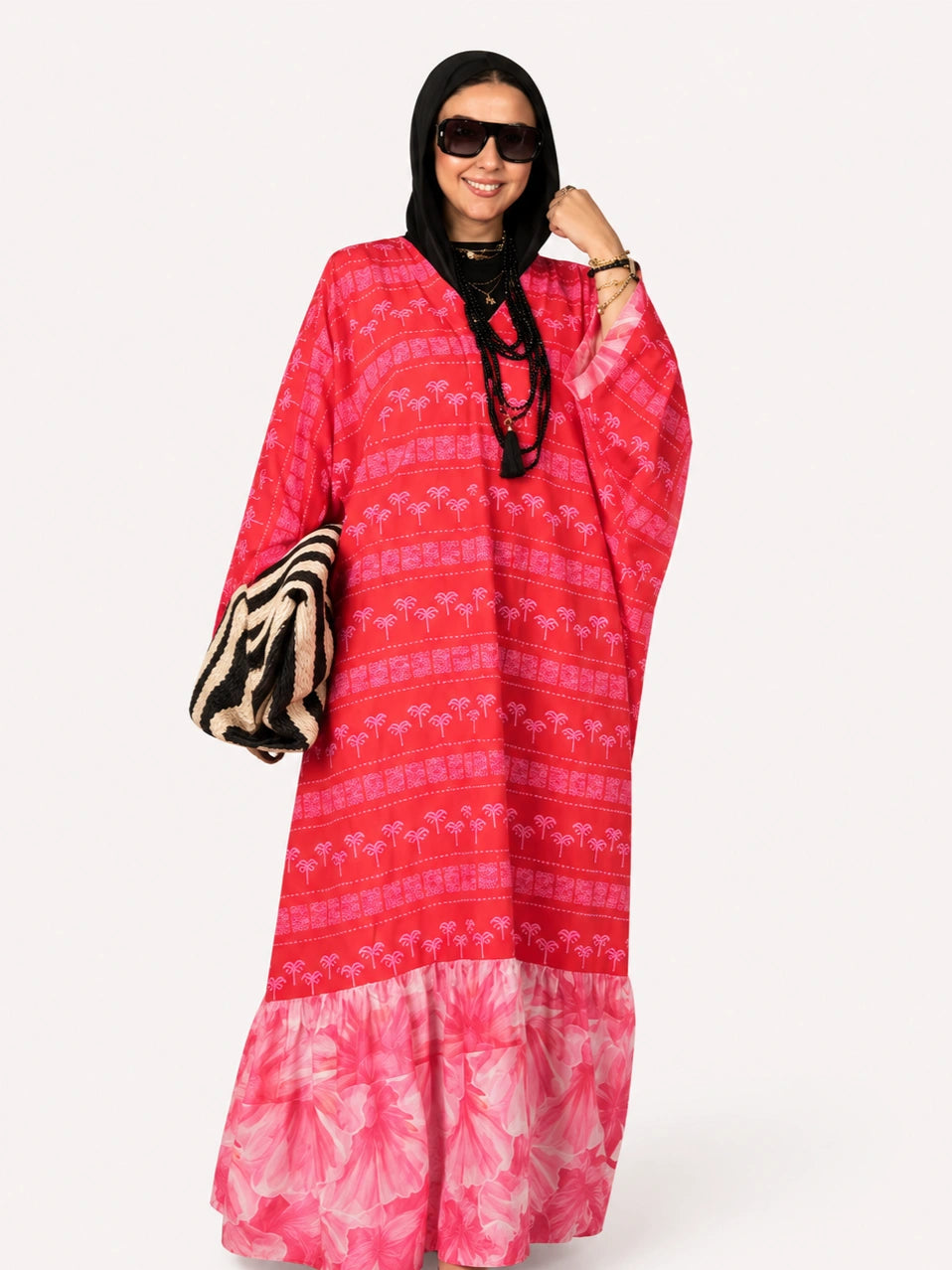 Rose Palm Abaya