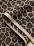 Tiger Chiffon Veil with Satin Trim